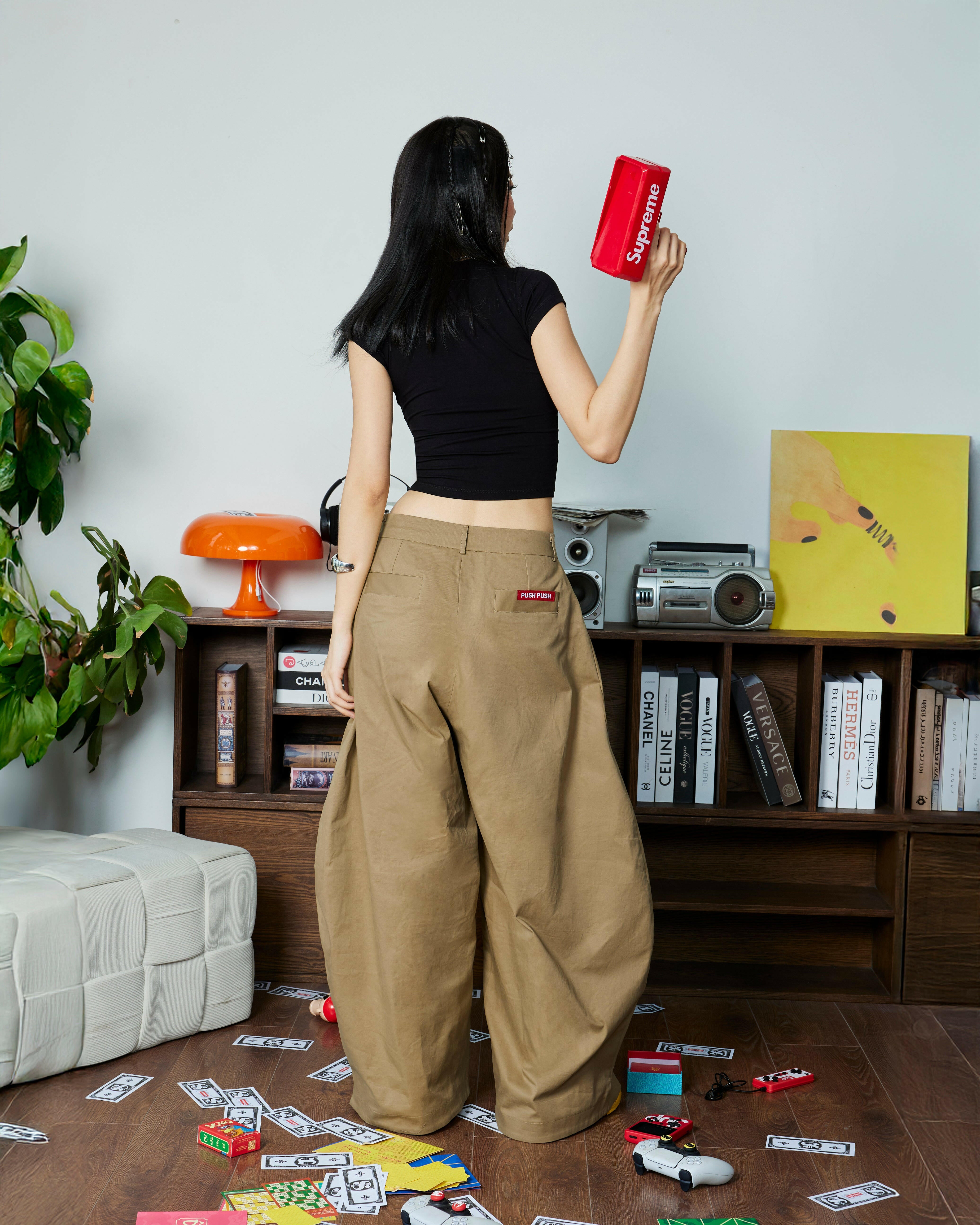 PP KHAKI PANTS.