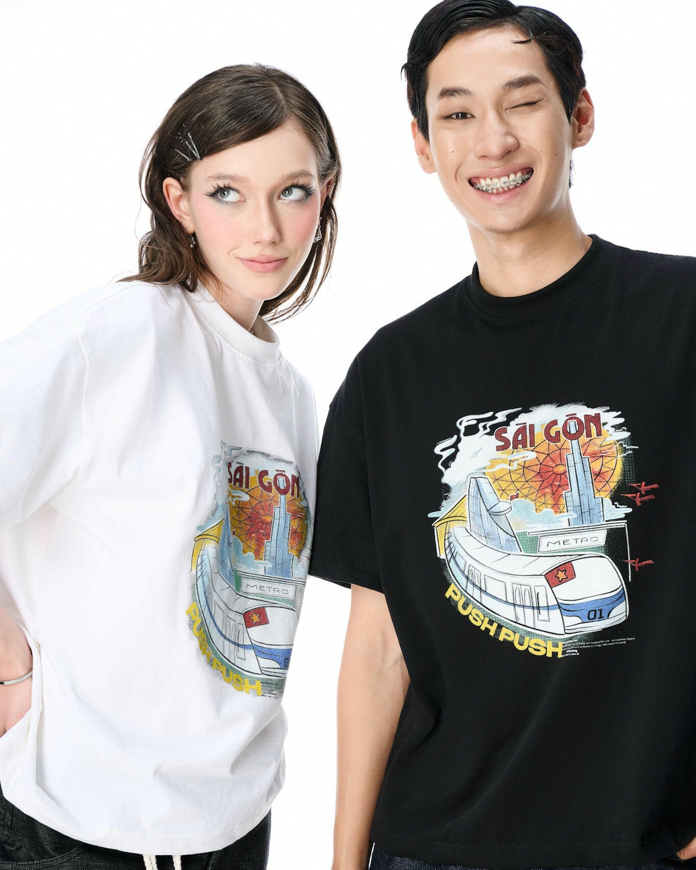 PUSHLINE SGN T-SHIRT (BOXY FIT).