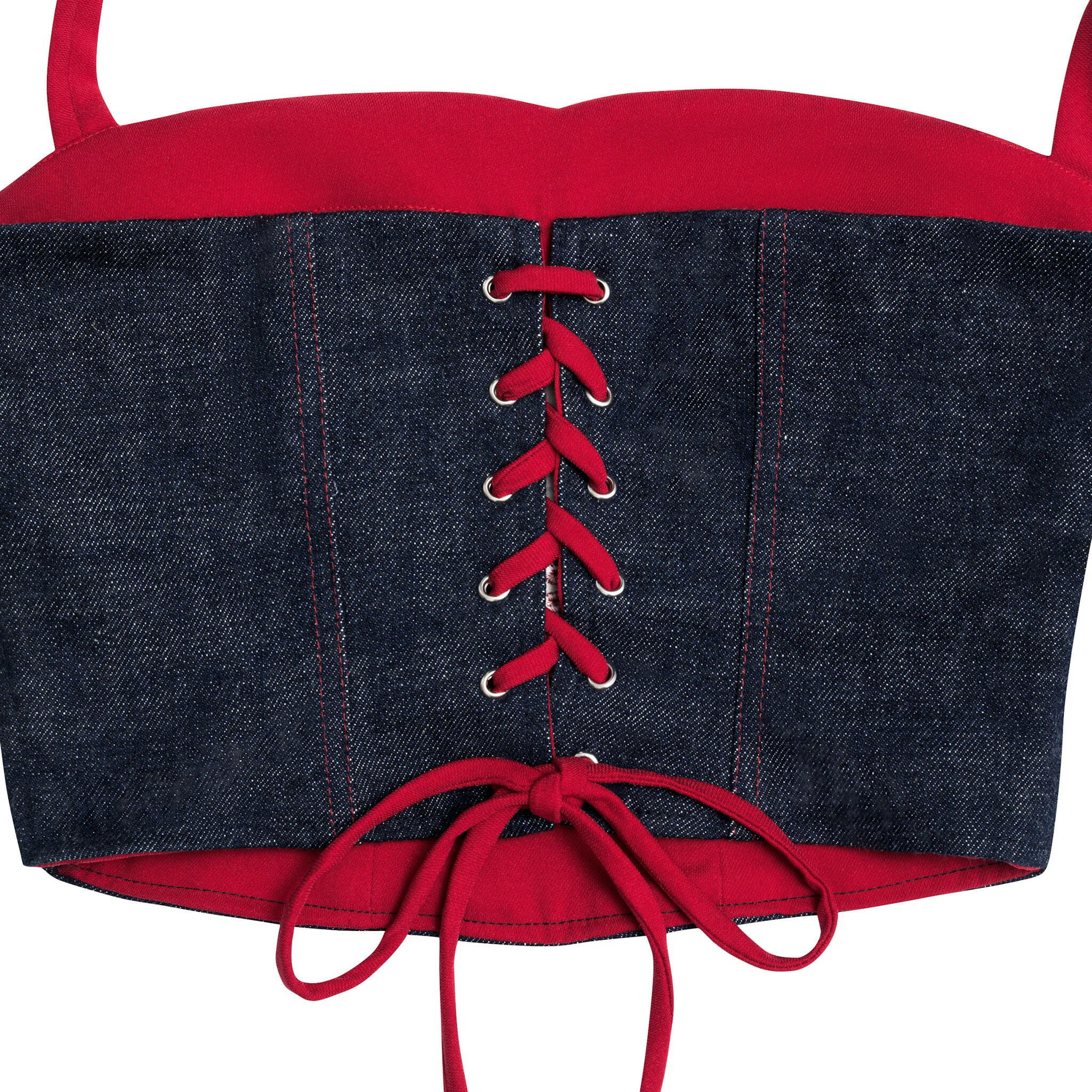 RDC - RUBY DENIM SELVEDGE CORSET.