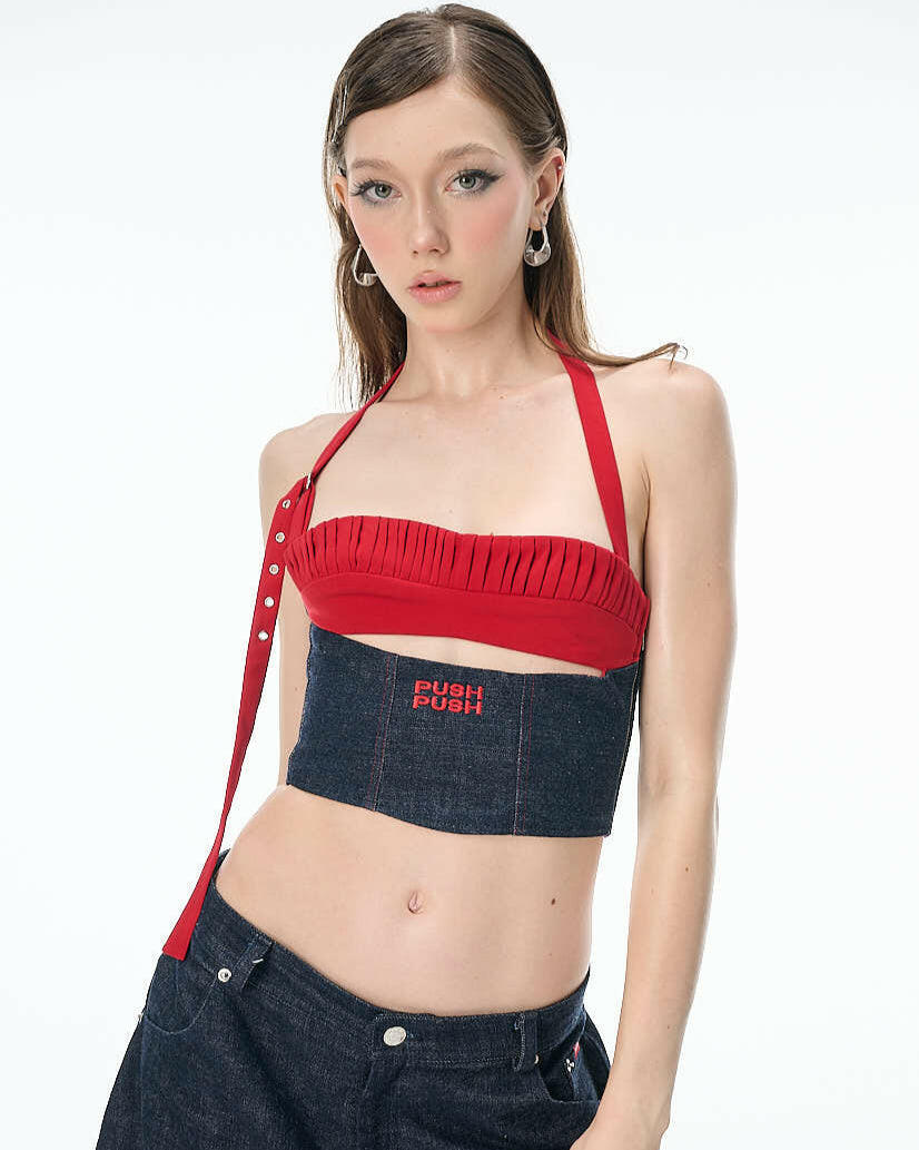 RDC - RUBY DENIM SELVEDGE CORSET.